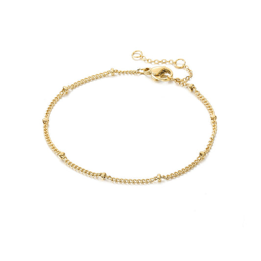 Armband Bead Chain Goud
