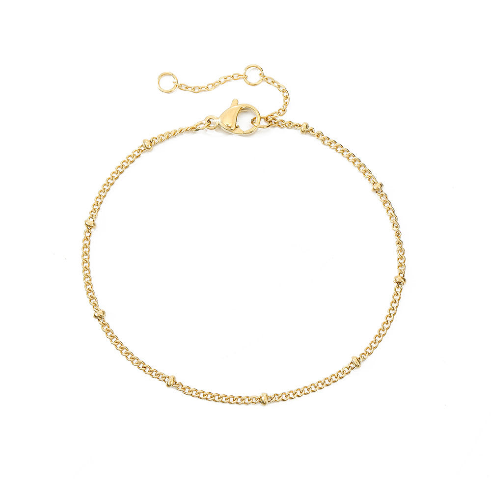 Armband Bead Chain Goud