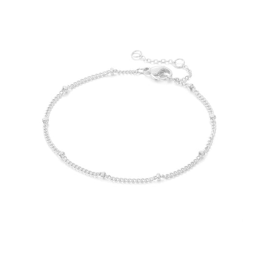 Armband Bead Chain Zilver