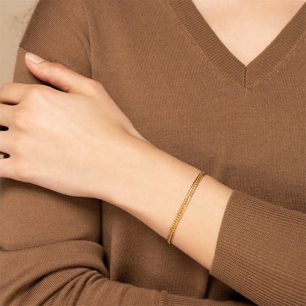 Armband Cuban Chain Goud