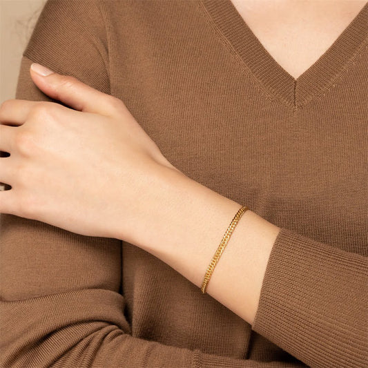 Armband Cuban Chain Goud