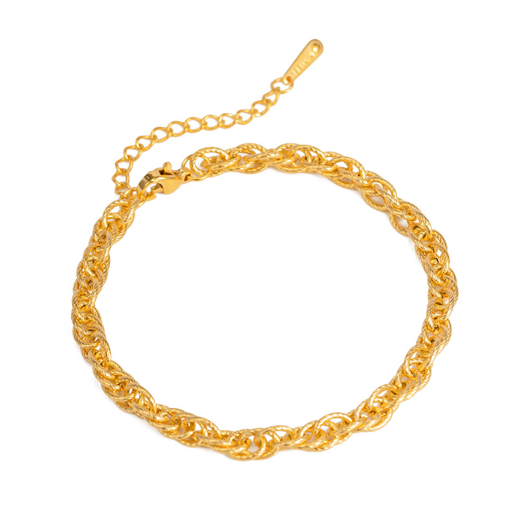 Armband Dubbele Chain Goud