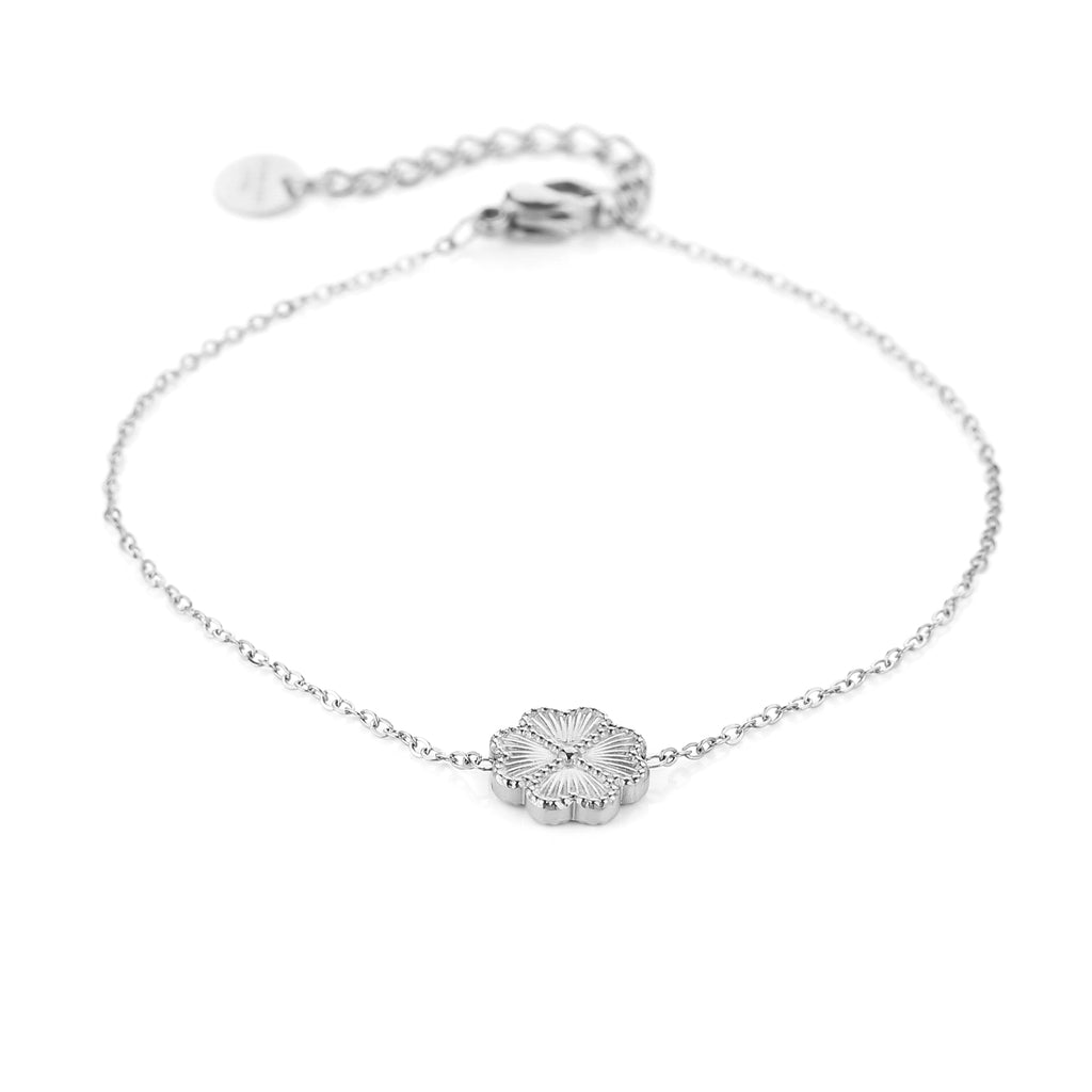 Armband Klaver Zilver