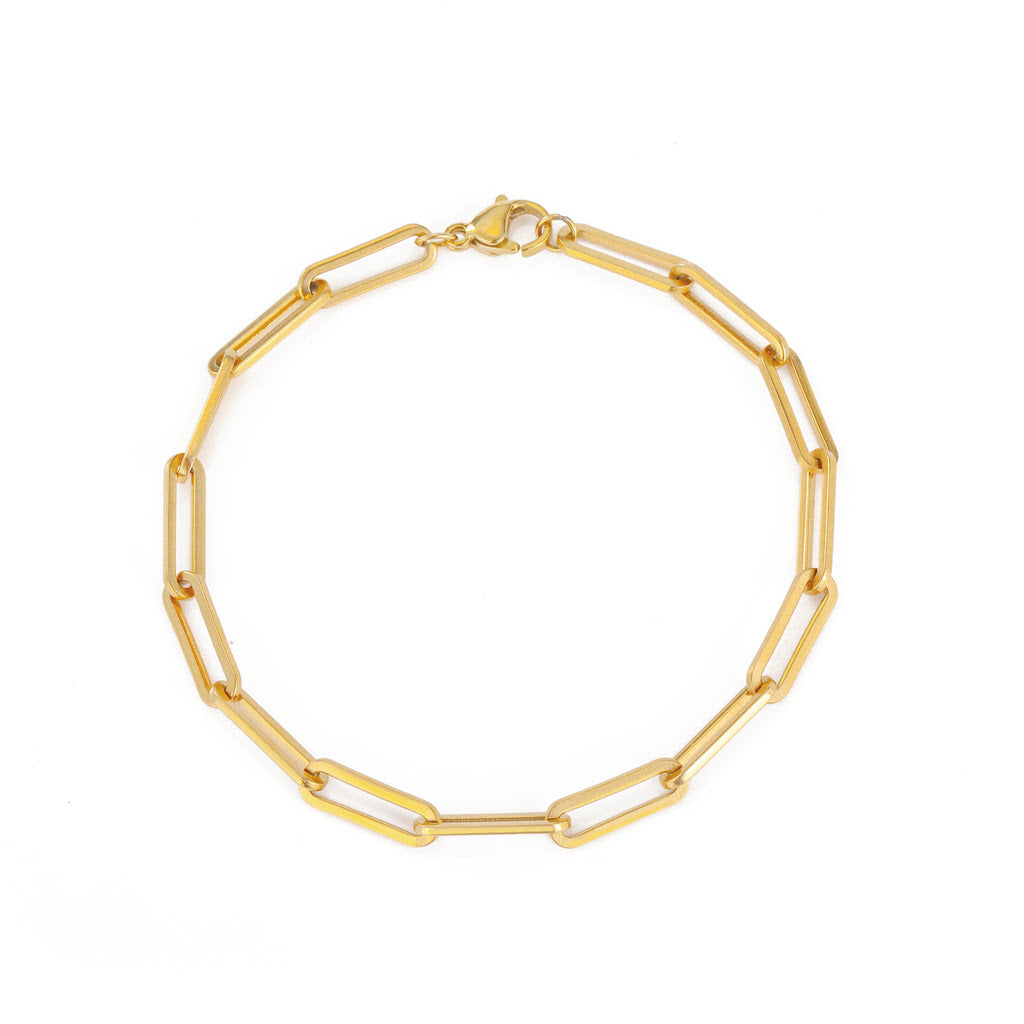 Basic Schakelarmband Goud