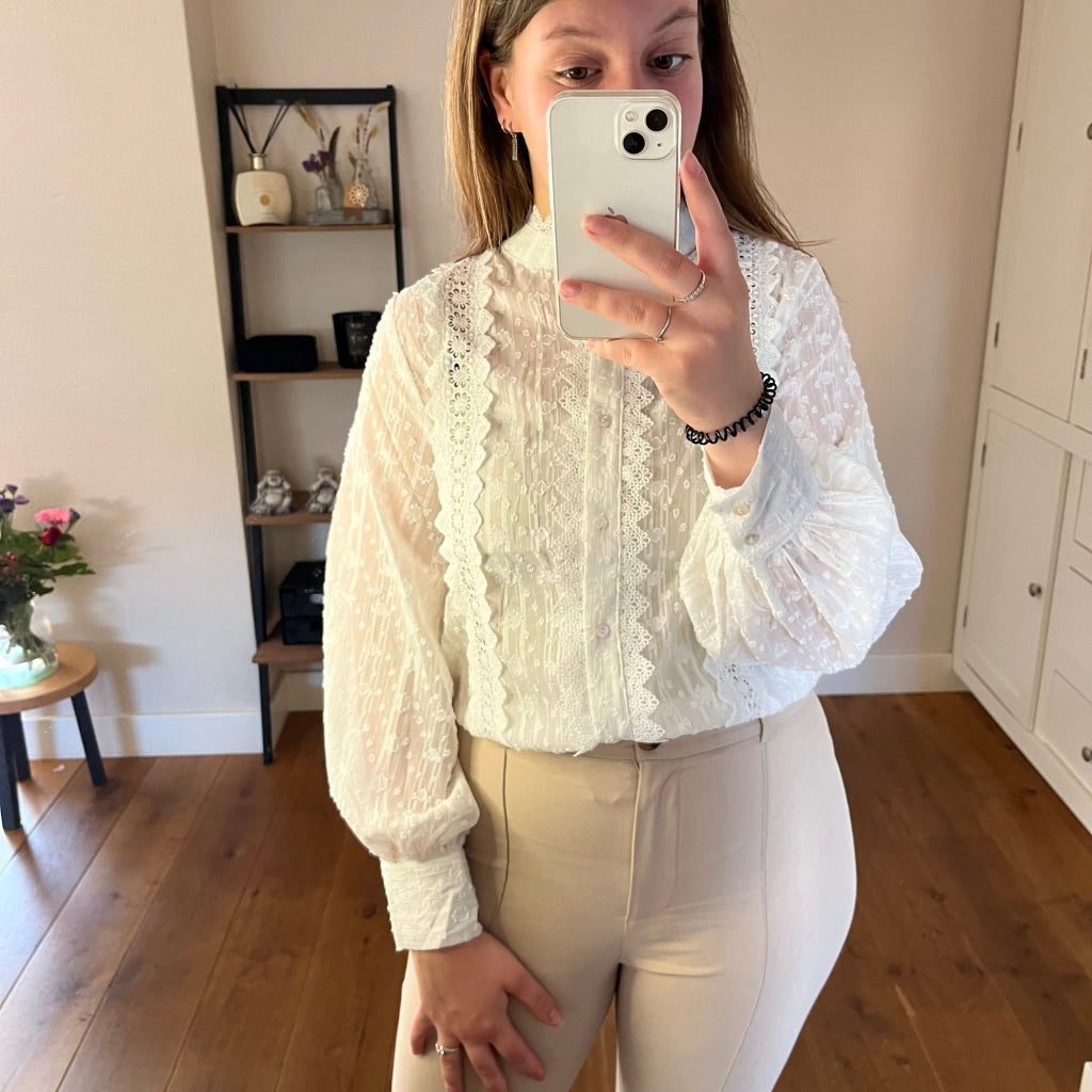 Blouse Lieve Wit