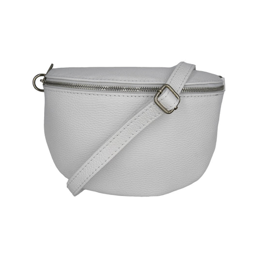 Riley Lederen Tas Wit