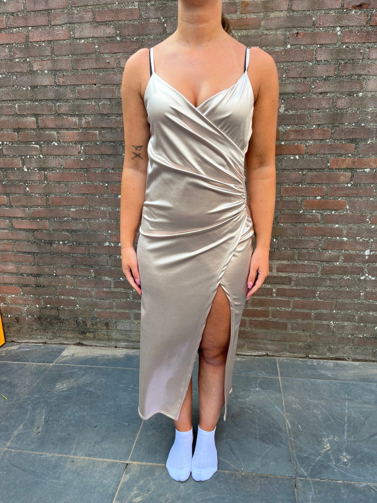Jurk Amelie Beige