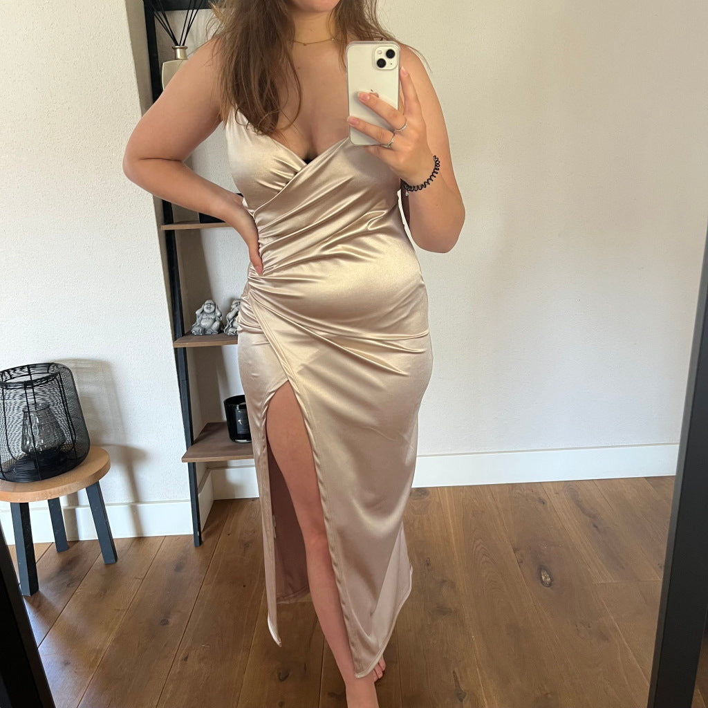 Jurk Amelie Beige