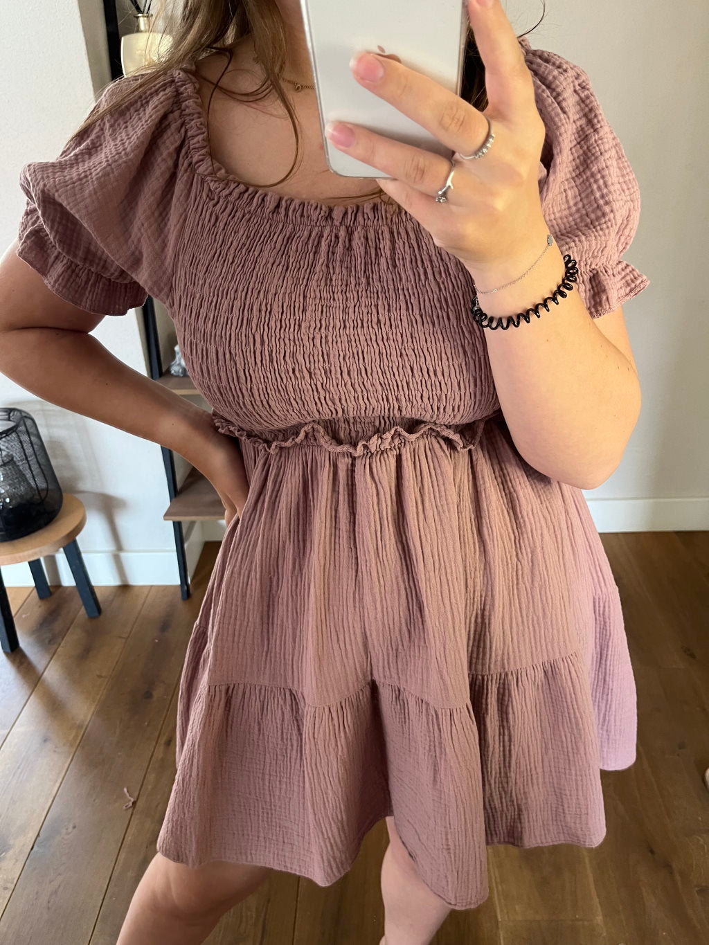 Jurk Romy Oud Roze