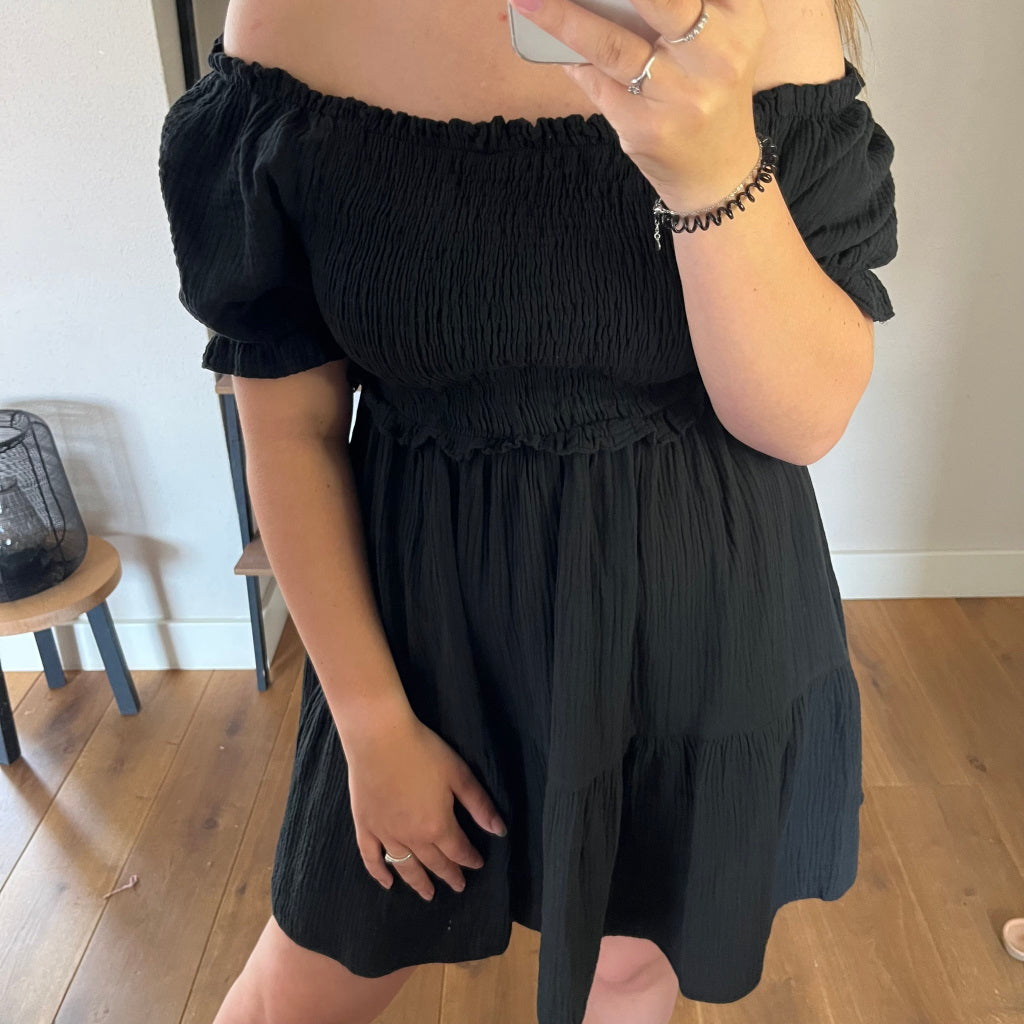 Jurk Romy Zwart