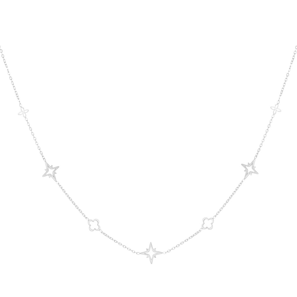 Ketting Bedels Star Zilver