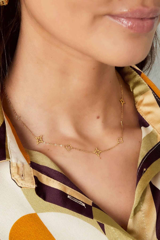 Ketting Bedels Star Zilver