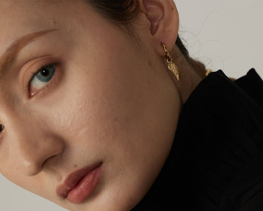 Oorbellen Angel Wing Goud