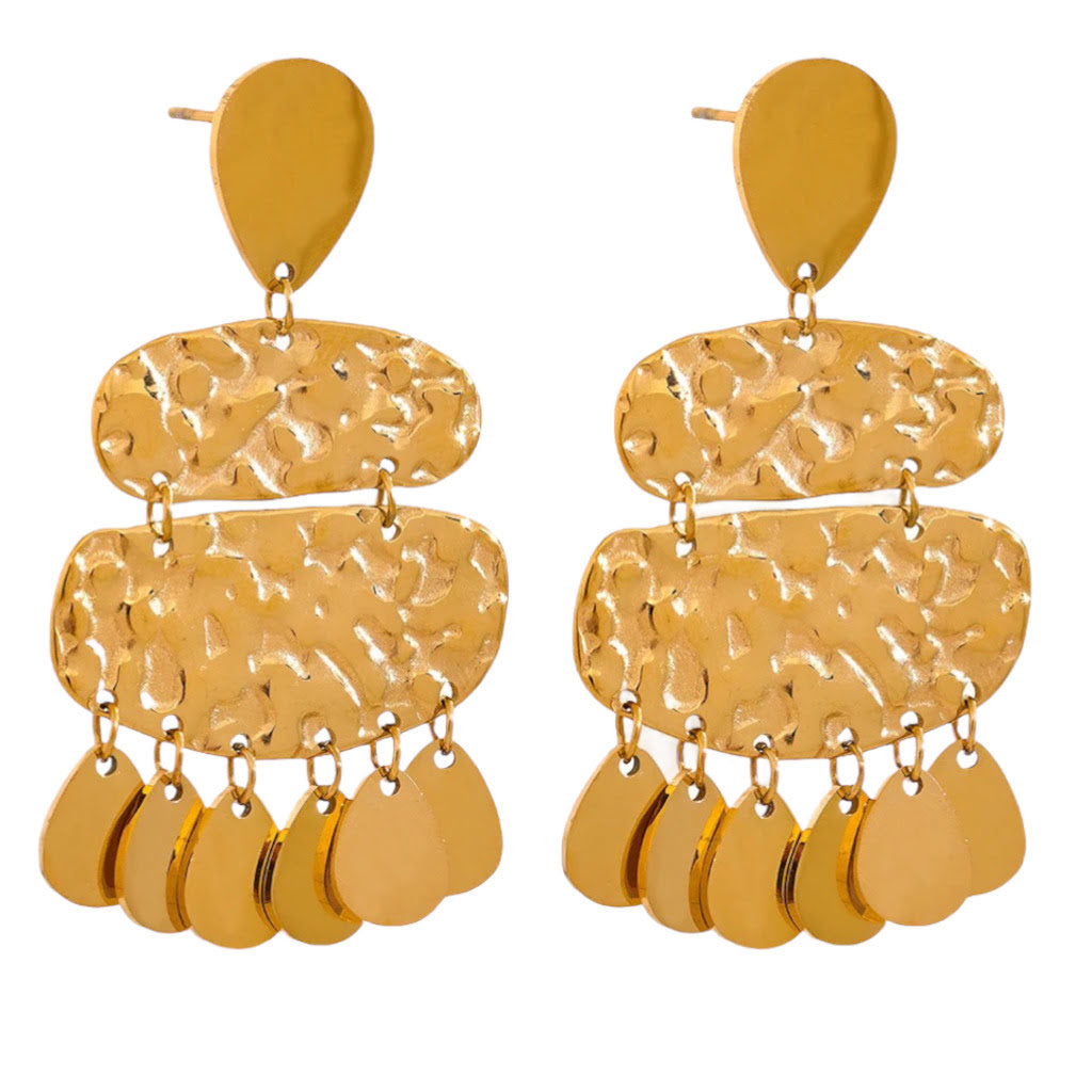 Oorbellen Botanic Goud