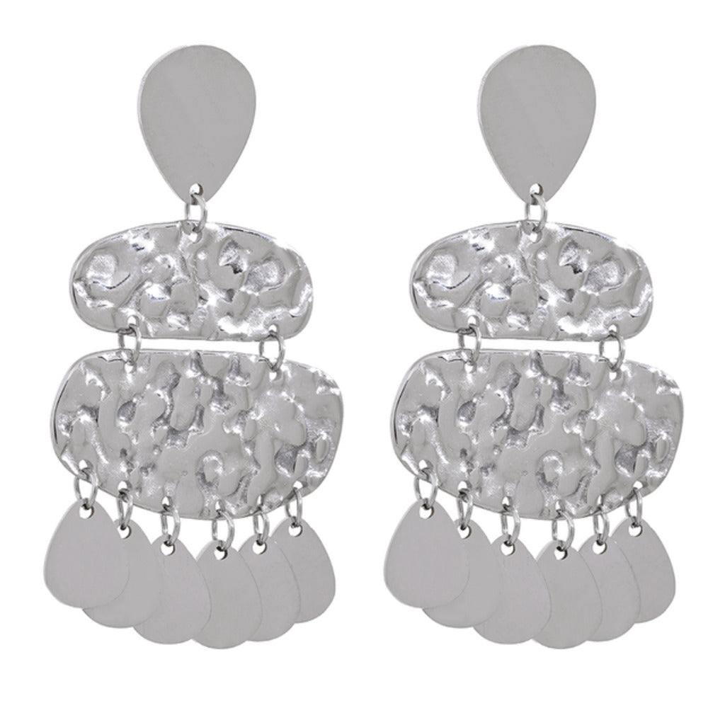 Oorbellen Botanic Zilver