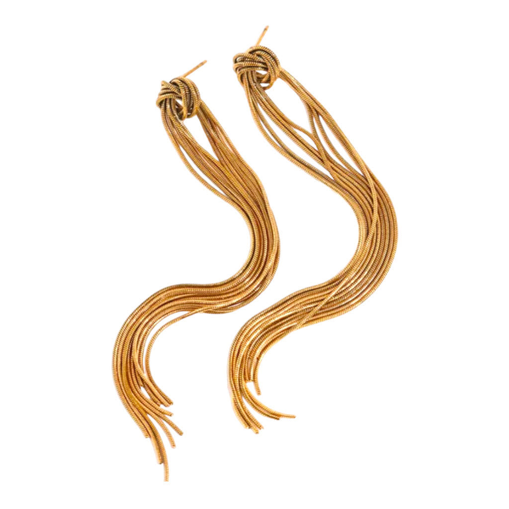 Oorbellen Falling Down Goud