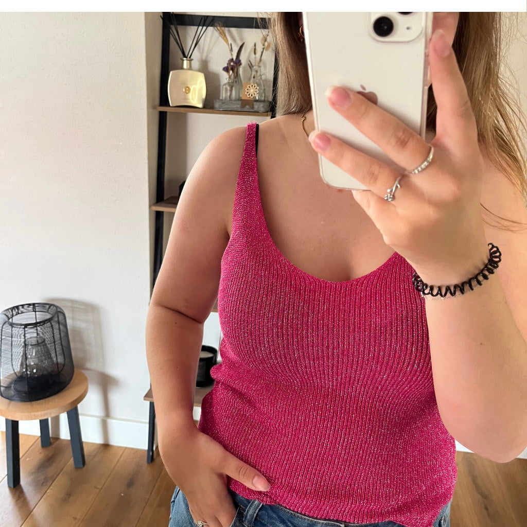 Top Mila Fuchsia