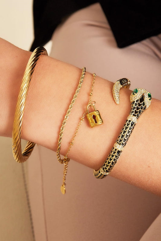 Armband Slotje Zilver