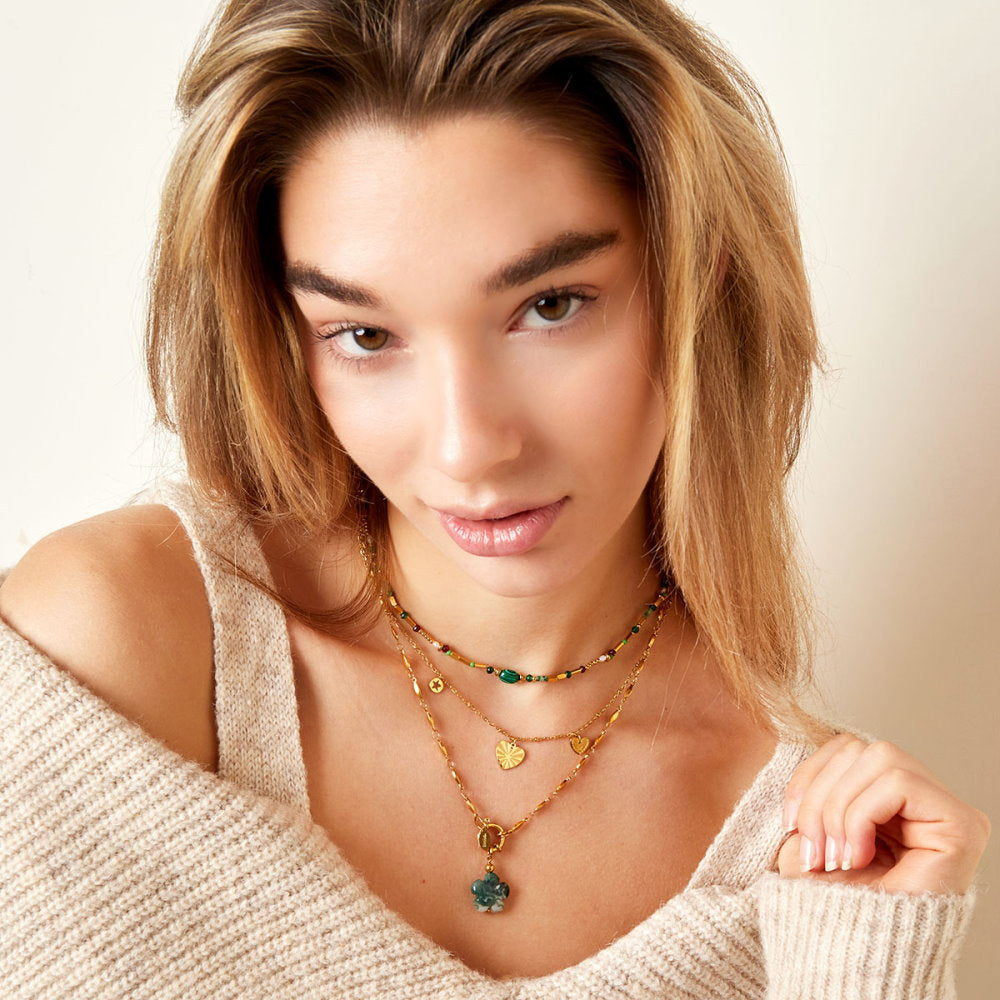 Ketting Love and Stars Goud