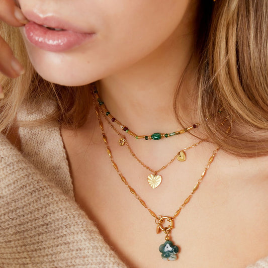 Ketting Love and Stars Goud