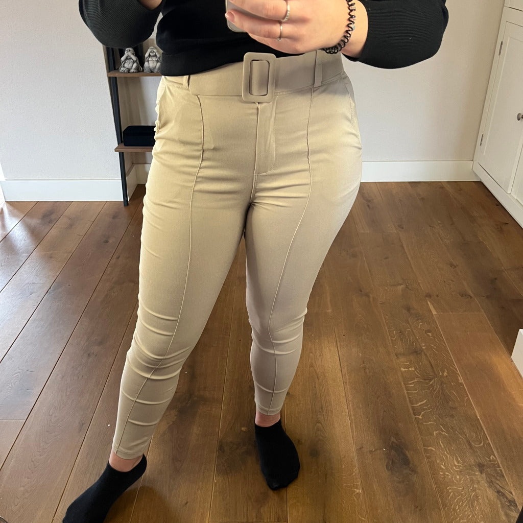 Pantalon Sanne Taupe