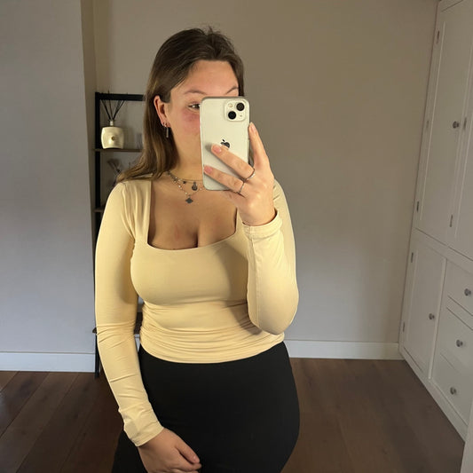 Square Top Beige