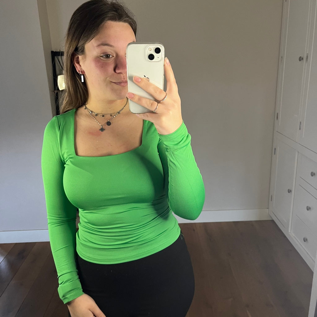 Square Top Groen
