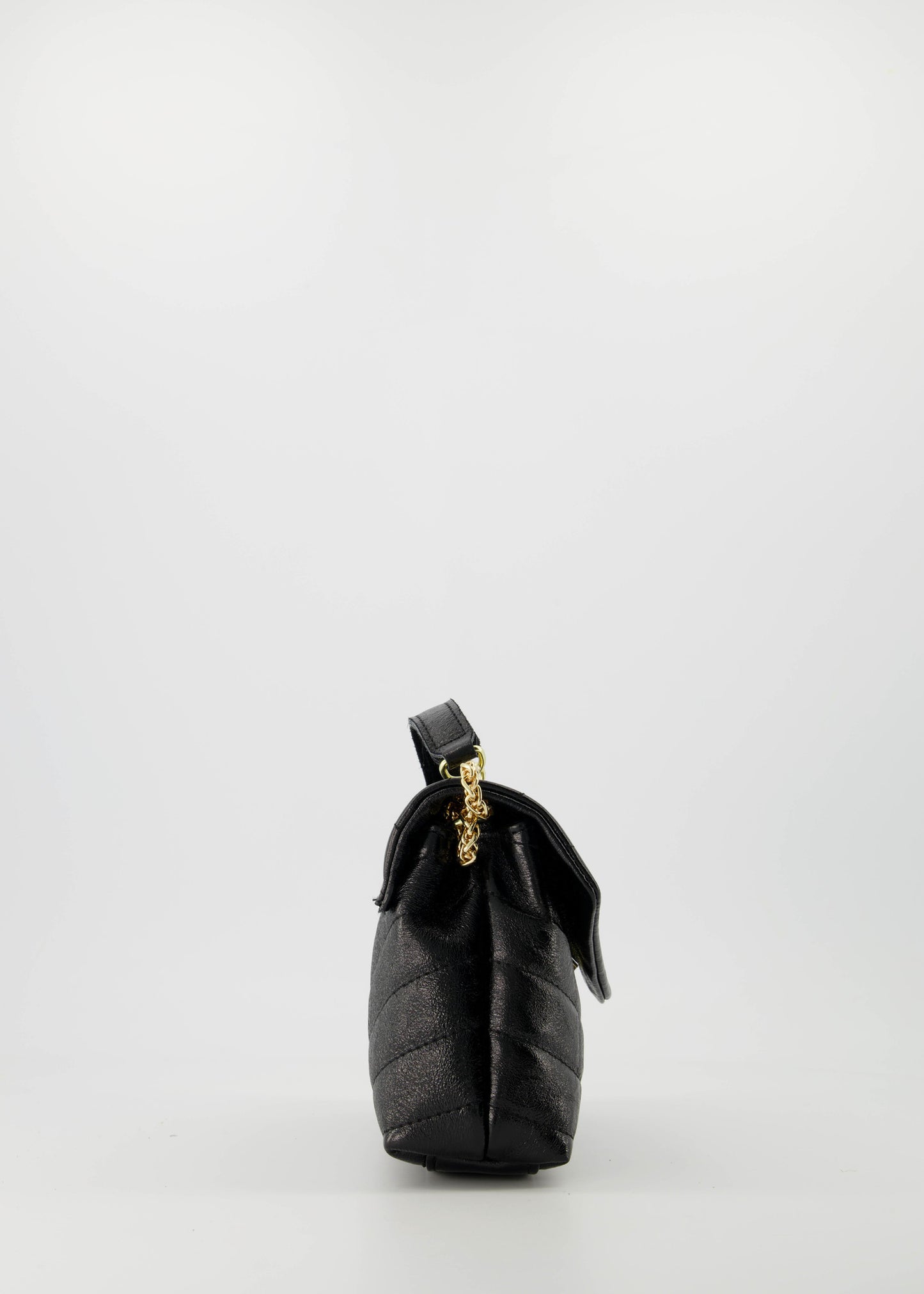 Celine Lederen Tas Metallic Brons