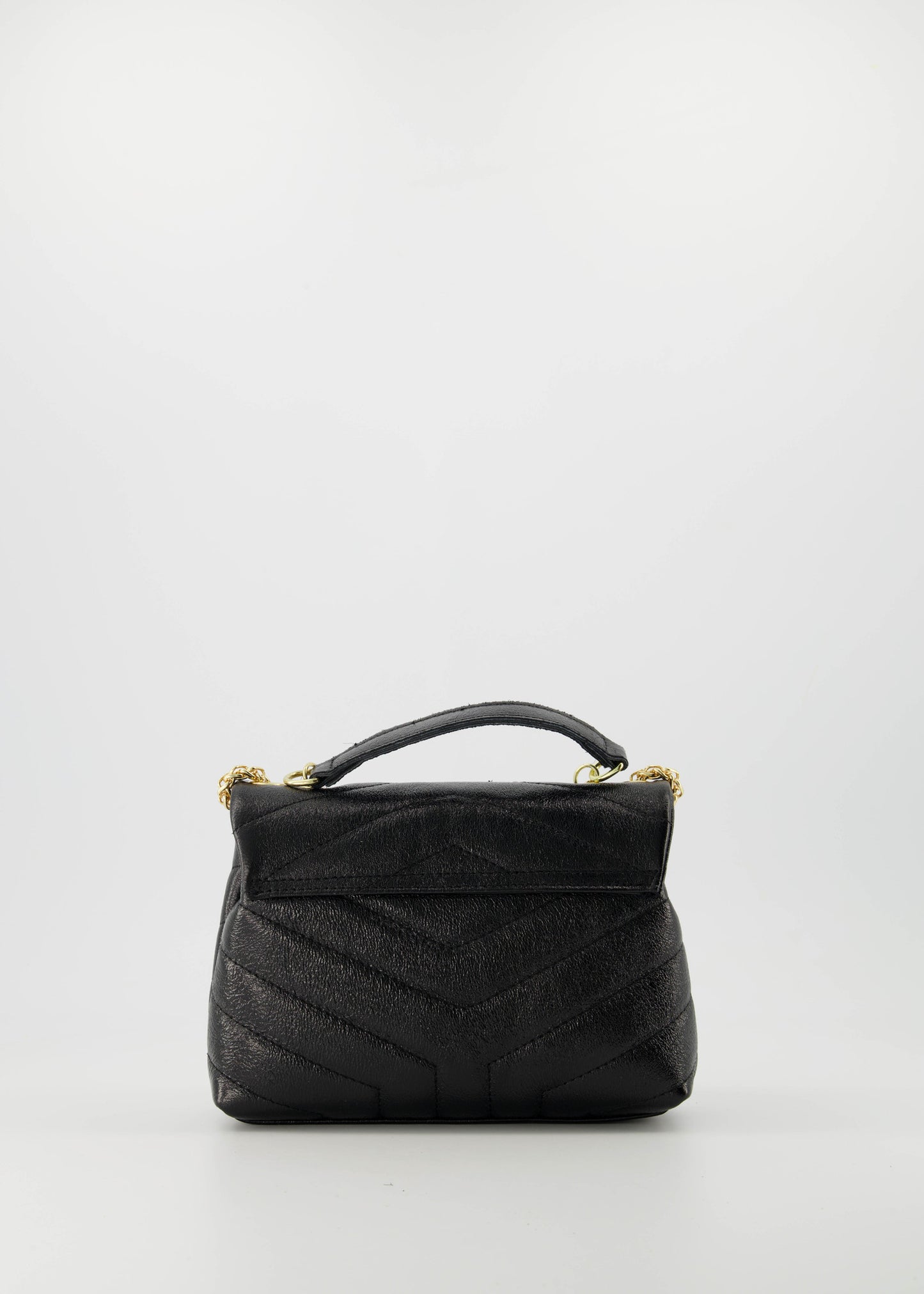 Celine Lederen Tas Metallic Brons