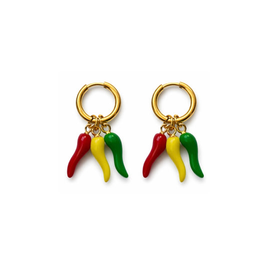 Carnavals oorbellen pepers Vastelaovend