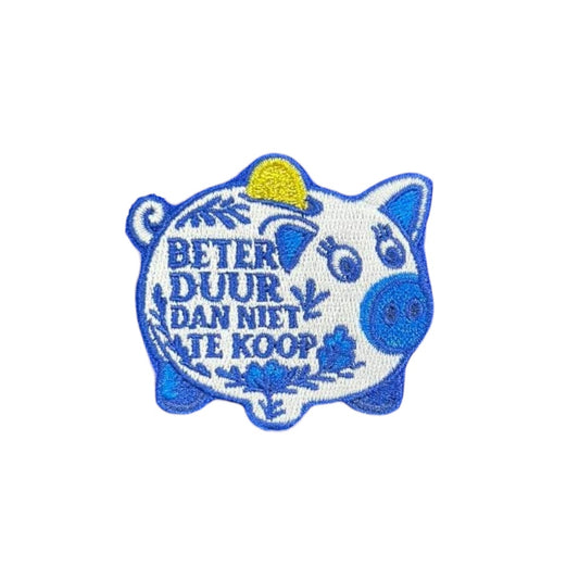 Embleem Beter Duur Dan Niet Te Koop