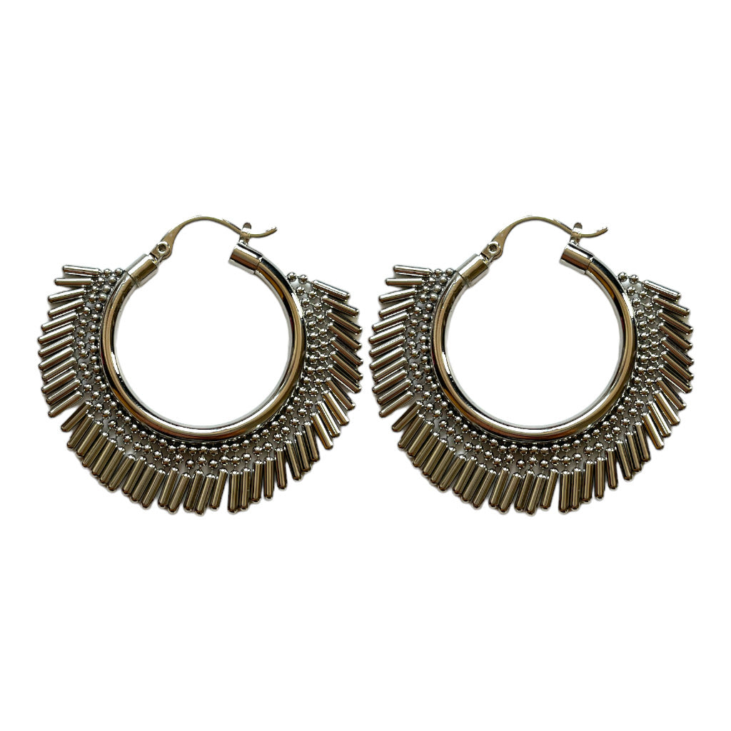 Ibiza Hoops Zilver