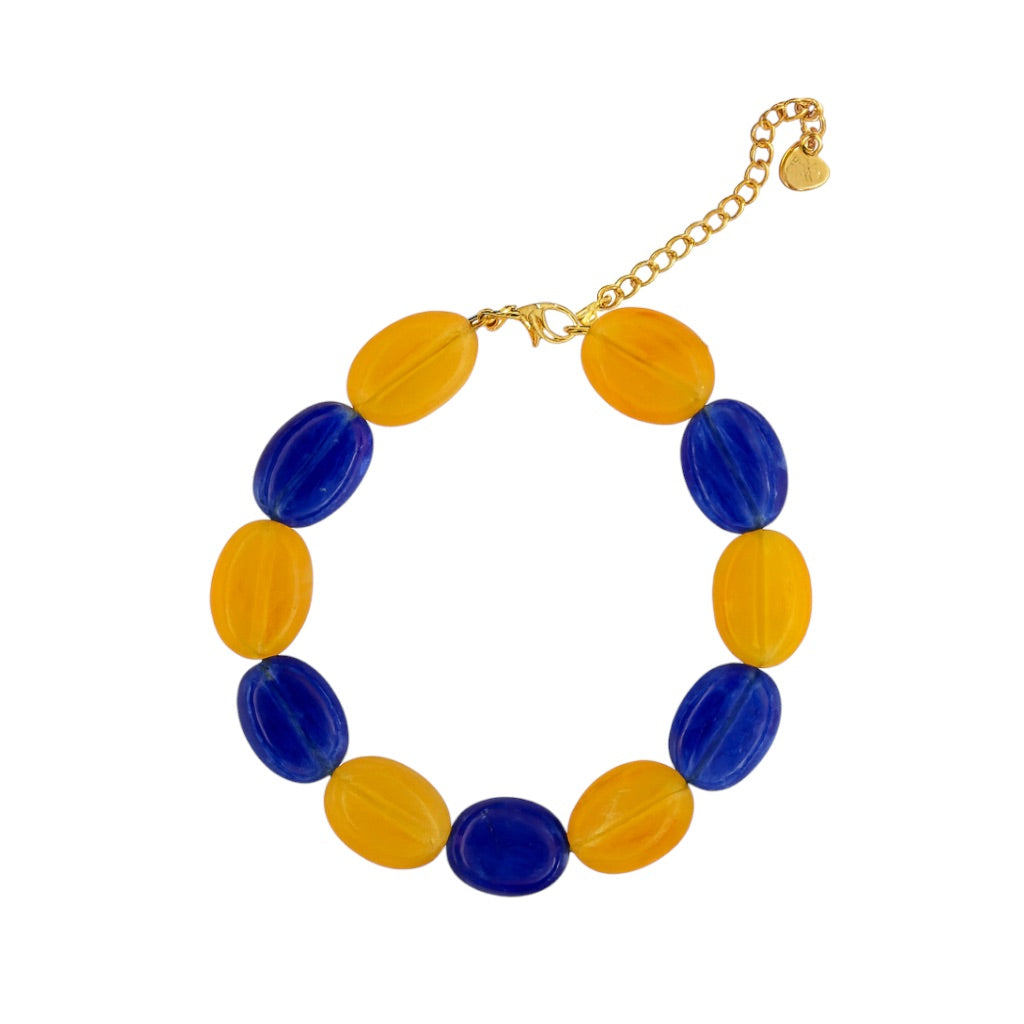 Armband Carnaval Ballefruttersgat Goud