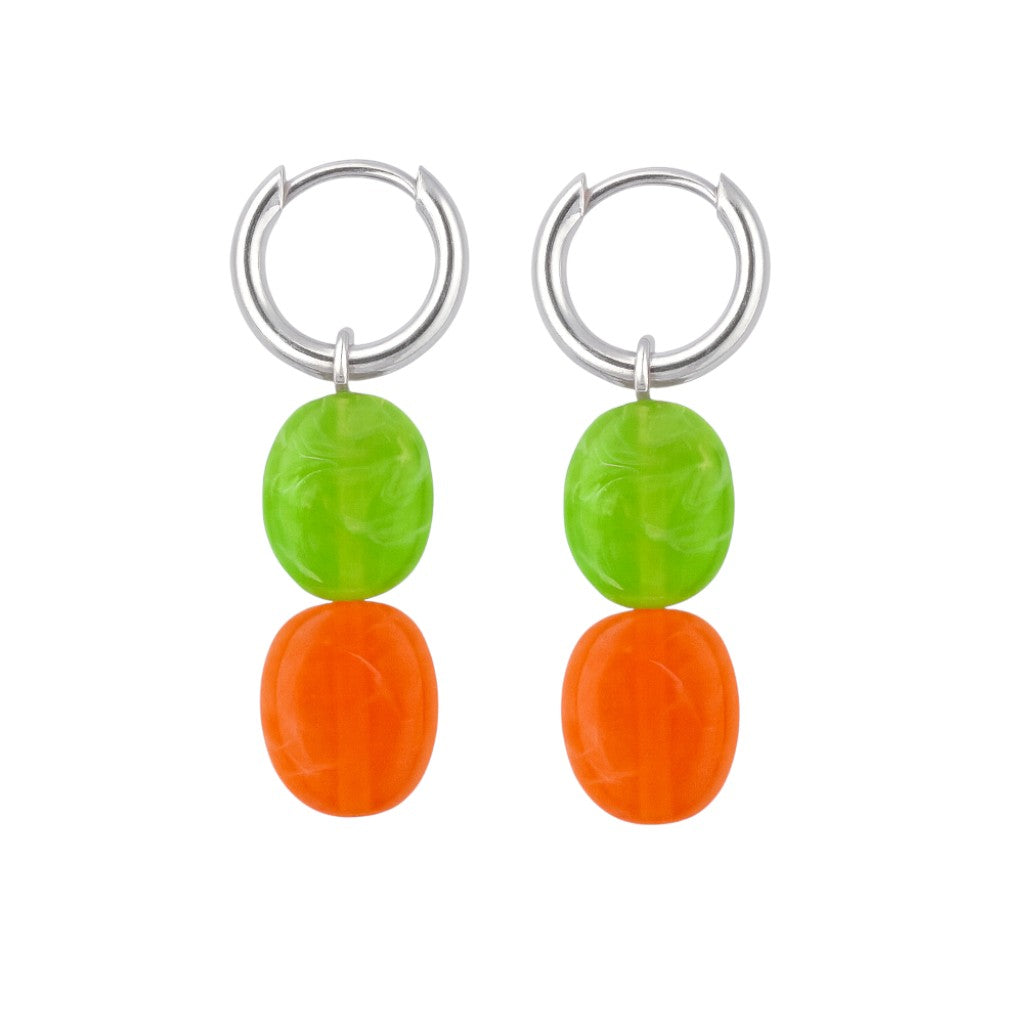 Oorbellen Kruikenstad Zilver