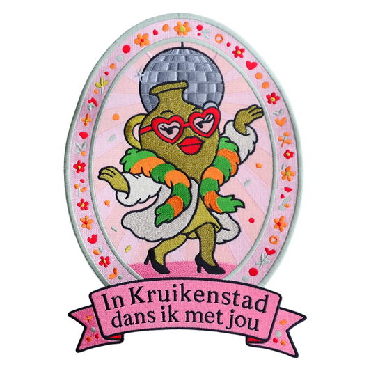 Rugembleem in Kruikenstad dans ik met jou